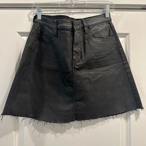 BLANK NYC matte black skirt size 31